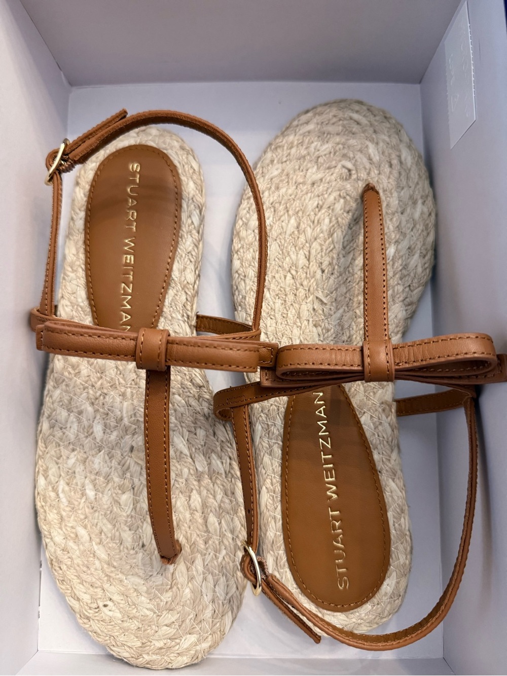 Stuart Weitzman Felicity Slingback Espadrille Sandal